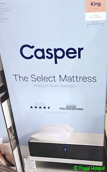 Casper Memory Foam 12-inch Mattress Costco