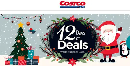 Costco com 12 Days of Holiday Deals December 2019