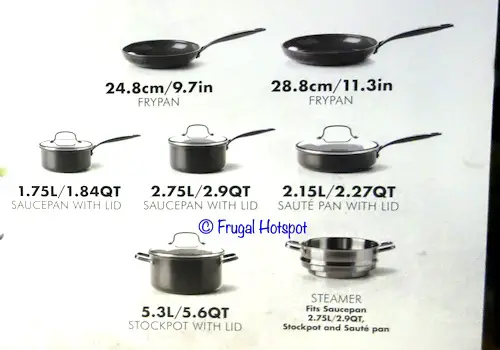 GreenPan New York Pro Cookware 11-Pc Set Costco GreenPan New York Pro Cookware 11-Pc Set Costco