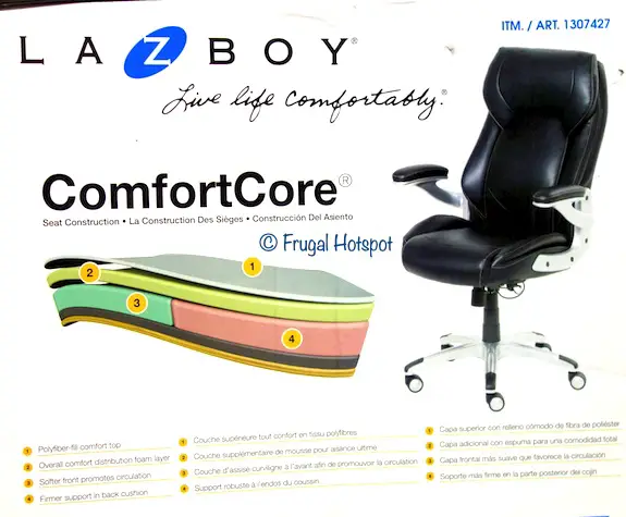 La-Z-Boy Manager Chair ComfortCore Costco