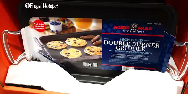 Nordic Ware High Sided Double Burner Griddle Costco Nordic Ware High Sided Double Burner Griddle Costco