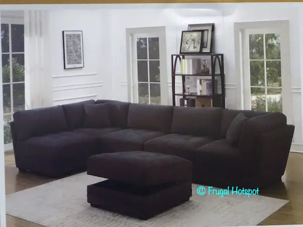 Norris Fabric Modular Sectional 6-Piece Costco Norris Fabric Modular Sectional 6-Piece Costco