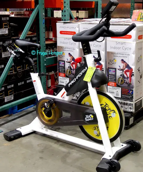 ProForm Tour De France CLC Smart Indoor Cycle Costco Display