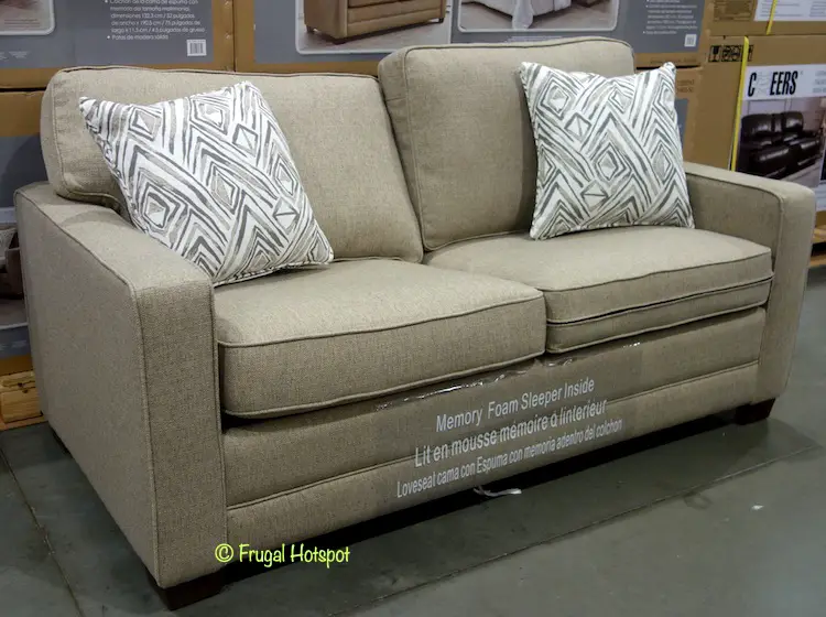 Synergy Home Fabric Sleeper Sofa Costco Display