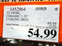 T3 Twirl Curling Iron | Costco Sale Price