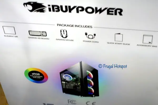 iBUYPOWER Gaming Desktop Combo Costco 