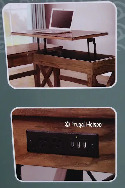 Bayside Furnishings 67 Corner Desk with Lift Costco Bayside Furnishings 67 Corner Desk with Lift Costco