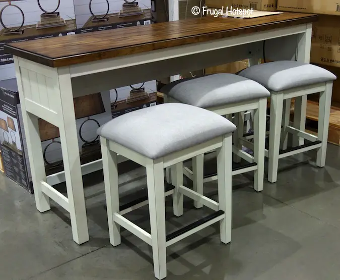 Bayside Furnishings Sofa Table Set Costco Display