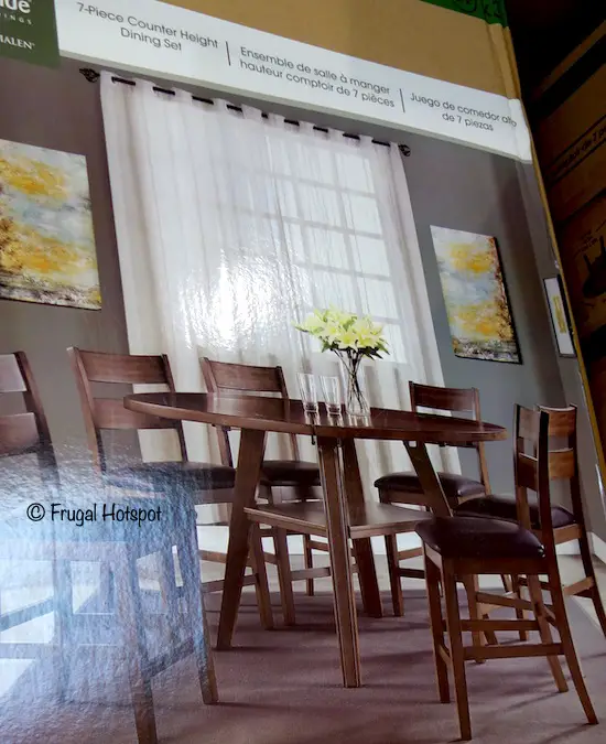 Bayside Furnishings Square to Round Dining Set 7 Pc Costco Bayside Furnishings Square to Round Dining Set 7 Pc Costco