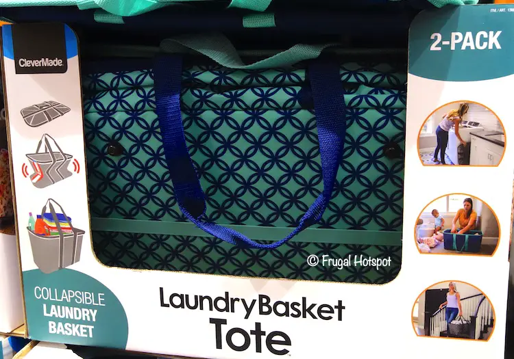 clevermade collapsible laundry tote