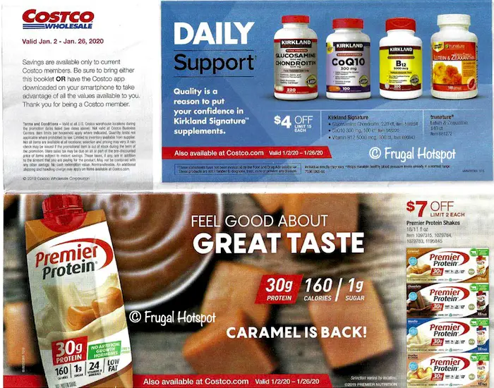 Costco JANUARY 2020 Coupon Book 1