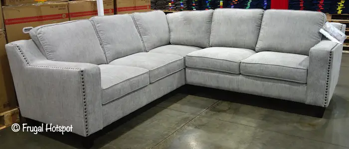 Ellendale Fabric Sectional Costco Display