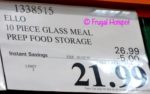 Ello DuraGlass Leak-Proof Meal Prep Food Storage Costco Sale Price