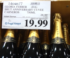 Gloria Ferrer Brut Anniversary Cuvee Carneros 750ml Costco Gloria Ferrer Brut Anniversary Cuvee Carneros 750ml Costco