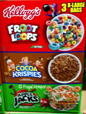 Kellogg's Cereal Froot Loops, Cocoa Krispies, Apple Jacks Costco Kellogg's Cereal Froot Loops, Cocoa Krispies, Apple Jacks Costco