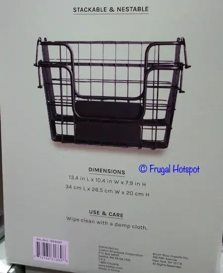 Market Baskets 2-Pack Costco