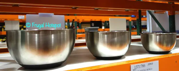 Miu Stainless Steel Mixing Bowls Costco Display
