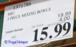 Miu Stainless Steel Mixing Bowls Costco Sale Price Miu Stainless Steel Mixing Bowls Costco Sale Price