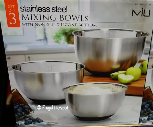 Miu Stainless Steel Mixing Bowls Costco