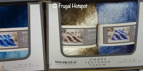 Mon Chateau Honeycomb Ombre Throw Costco