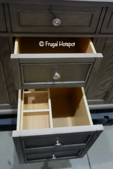 Northridge Home 60 Gray Oak Bathroom Vanity Costco Display Northridge Home 60 Gray Oak Bathroom Vanity Costco Display
