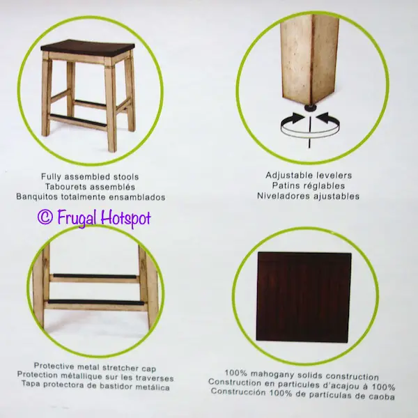Pike & Main Gibson Counter Height Dining Set Costco Pike & Main Gibson Counter Height Dining Set Costco