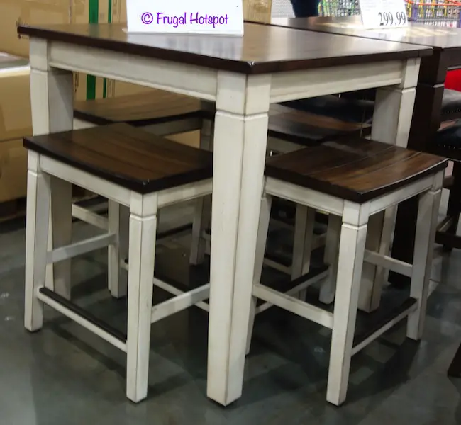 Pike & Main Gibson Counter Height Dining Set Costco Display