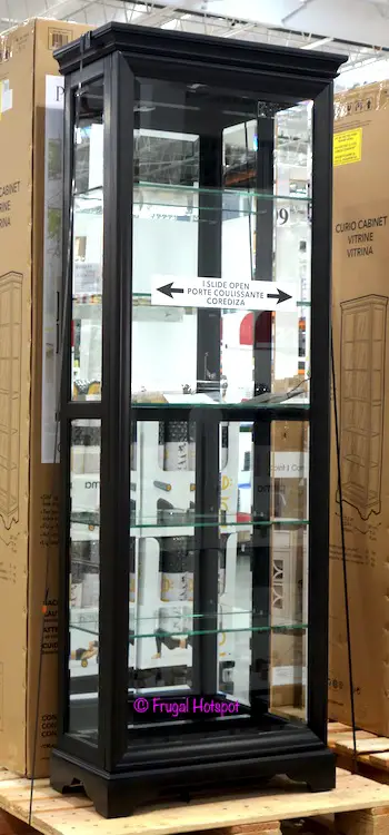 Costco Pulaski Furniture Ebony 79 Curio Cabinet 429 99