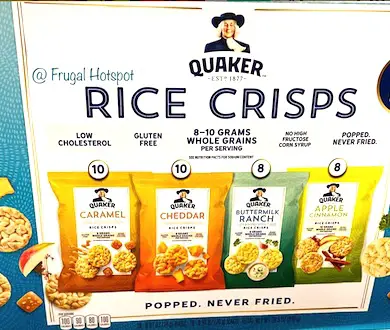 Quaker Rice Crisps 36 Count Costco Quaker Rice Crisps 36 Count Costco