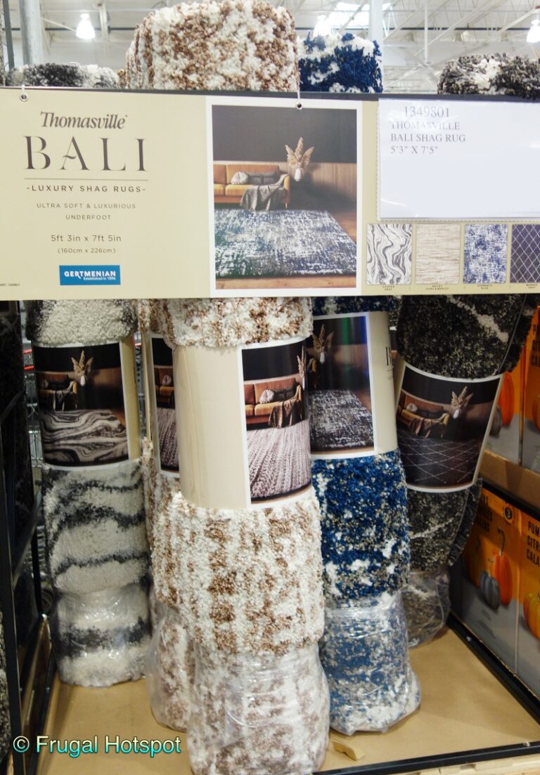 Thomasville Bali Shag Rug 5'3" x 7'5" Costco Sale! Frugal Hotspot