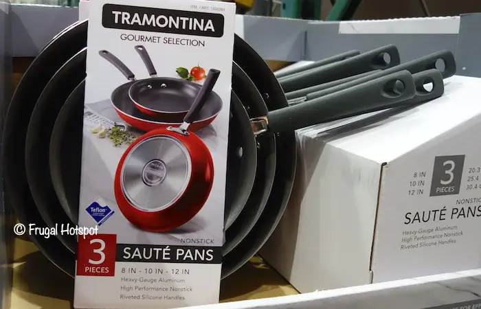 Tramontina Nonstick Saute Pan Red Costco