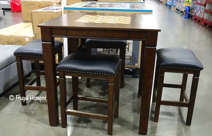 Well Universal 5-Piece Game Table Set Costco Display Well Universal 5-Piece Game Table Set Costco Display