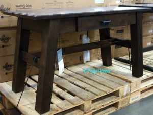 Bayside Furnishings East Hill 54 Writing Desk Costco Display Bayside Furnishings East Hill 54 Writing Desk Costco Display