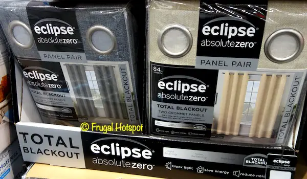 Eclipse AbsoluteZero Blackout Curtains Costco