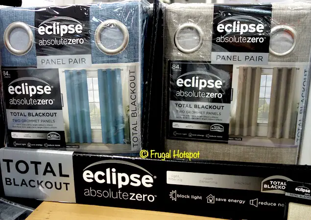 Eclipse AbsoluteZero Blackout Curtains Costco