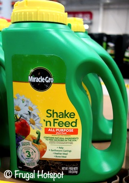 Miracle Gro Shake-n-Feed All Purpose Fertilizer 8 lbs Costco