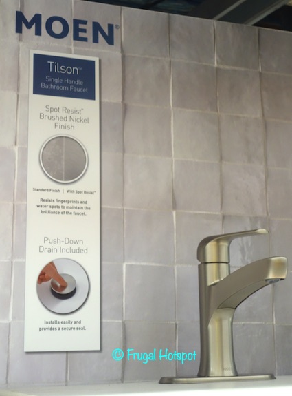 Costco Sale Moen Tilson Single Handle Bathroom Faucet 49 99