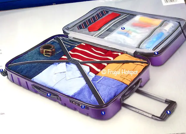 Samsonite Tech Two 2-Piece Hardside Luggage Set Costco