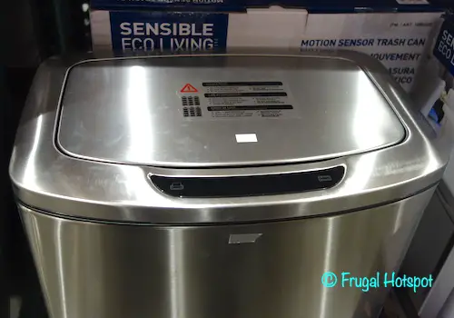 Sensible Eco Living Motion Sensor Trash Can Costco Display