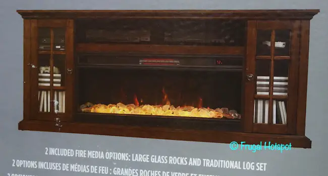 Tresanti Grant 72 Fireplace Console Costco