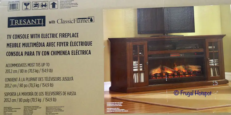 Tresanti Grant 72 Fireplace Console Costco Tresanti Grant 72 Fireplace Console Costco