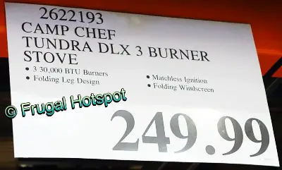 Camp Chef Tundra Pro16 3-Burner Stove | Costco Price