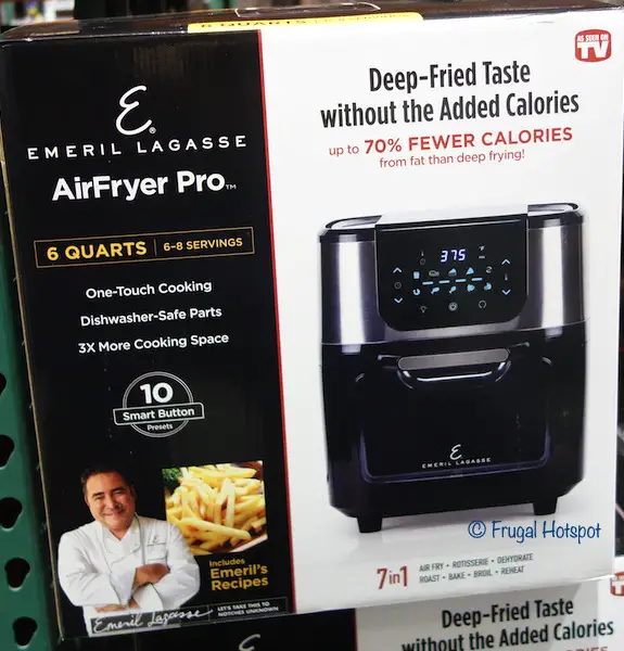 Emeril Lagasse 6-Quart Air Fryer Pro Costco Emeril Lagasse 6-Quart Air Fryer Pro Costco