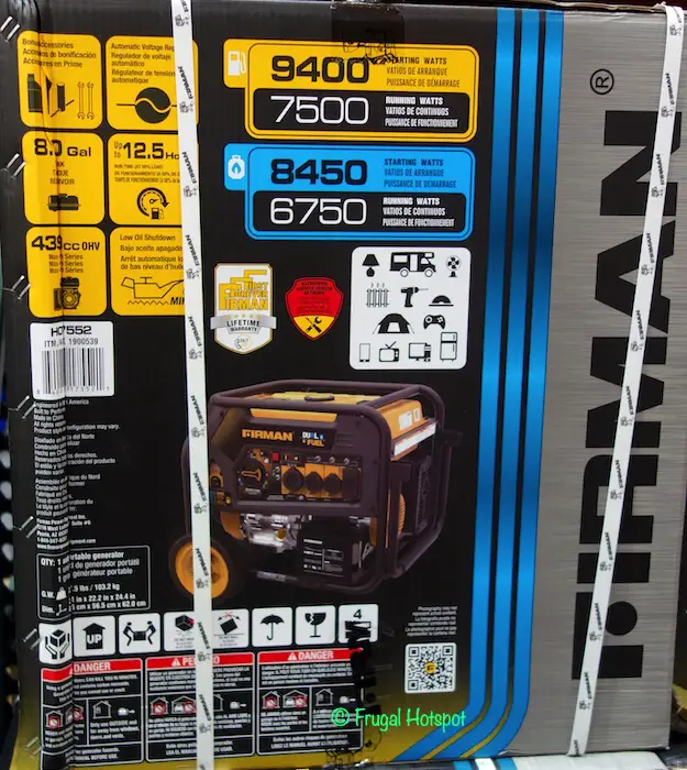Firman Power Dual Fuel Generator Costco Firman Power Dual Fuel Generator Costco