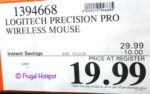 Logitech Precision Pro Wireless Mouse Costco Sale Price Logitech Precision Pro Wireless Mouse Costco Sale Price