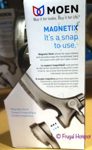 Moen Engage Brushed Nickel Magnetix Shower Head Costco Moen Engage Brushed Nickel Magnetix Shower Head Costco