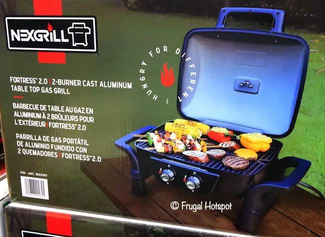 Nexgrill Cast Aluminum Table Top Gas Grill Costco