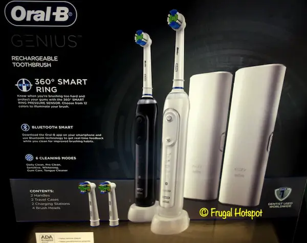 Oral B Genius Rechargeable Toothbrush Costco