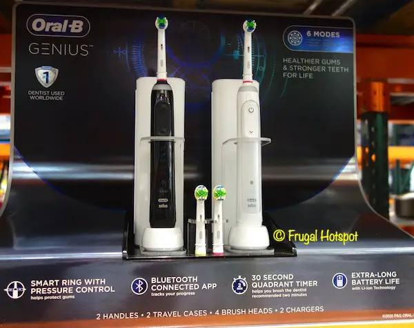 Oral B Genius Rechargeable Toothbrush Costco Display Oral B Genius Rechargeable Toothbrush Costco Display