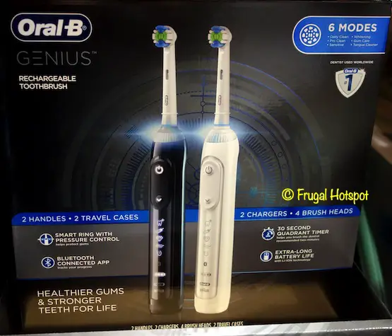 Oral B Genius Rechargeable Toothbrush Costco